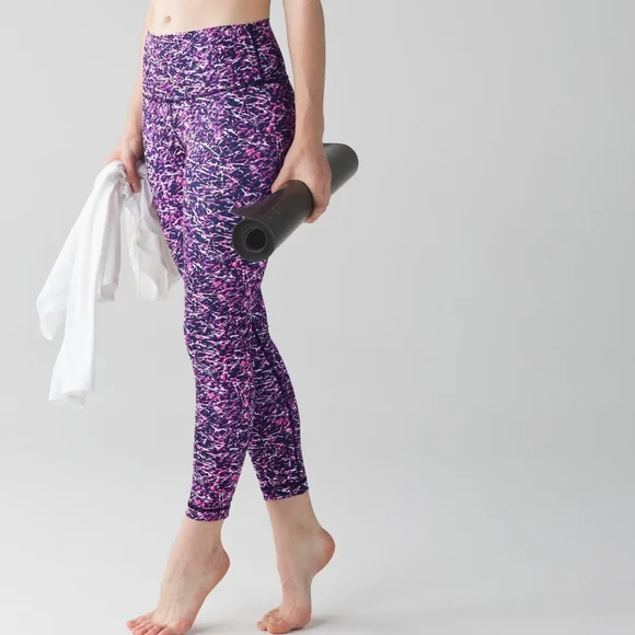 Lululemon High Times Pants in Mini Ripple Boom Juice Multi - Picture 3 of 12